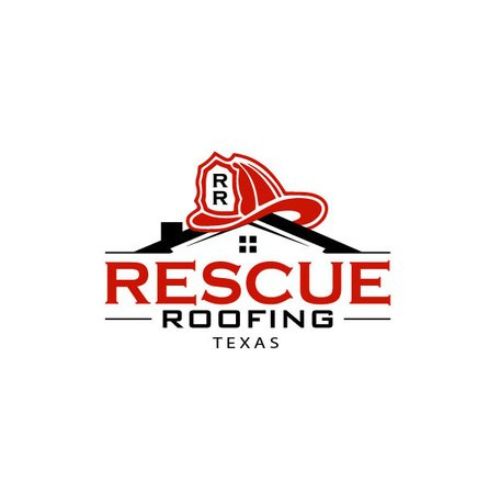 Rescue Roofing Company Logo
